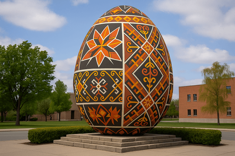 Curiosidades Sobre Ovos Gigantes de Pêssanka