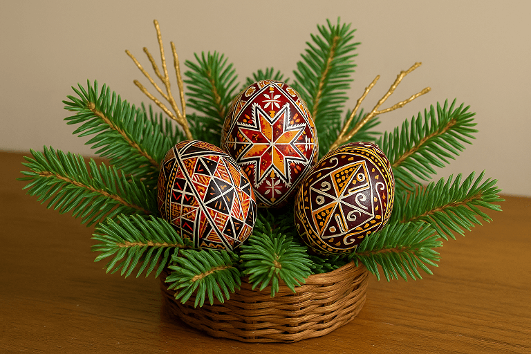 Dicas para Montar um Arranjo de Pêssanka para o Ano Novo