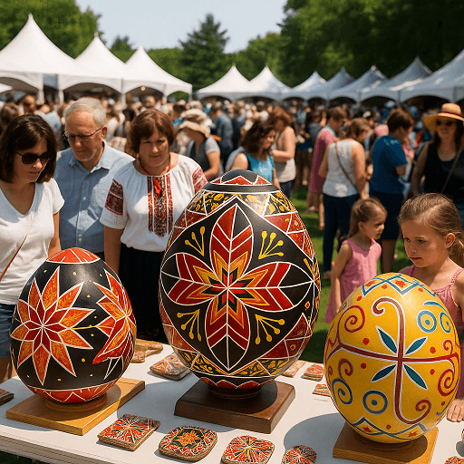 Festivais de Pêssanka pelo Mundo Onde Encontrar e Participar