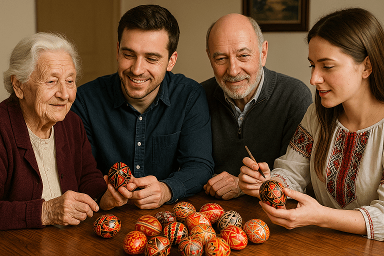 O que Representa a Pêssanka para os Ucranianos no Brasil