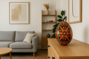 Tendências Modernas de Pêssanka na Decoração de Interiores